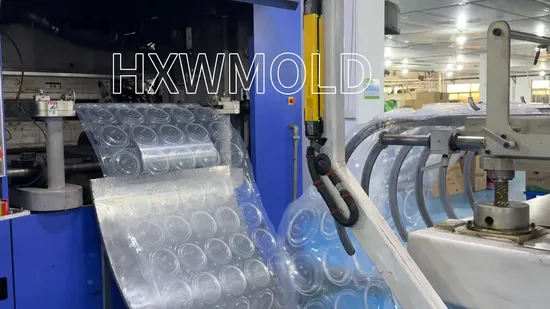 Top Customization Design Cup Lid Mold Plastic Container Thermoforming Mold CNC Equipment 