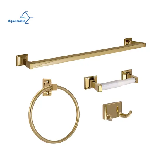 High Quality Hotel Bathroom Accessories Sets Zinc Alloy Hardware Pendant 4 Piece Combination Set 
