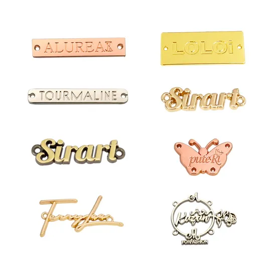 Alloy Electroplated Triangular Circular Letter Pendant DIY Jewelry Accessories 