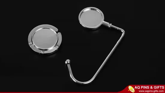 Manufacture Customized Fashion Hanger Closet Organize Metal Craft Purse Hook Bag Accessories 