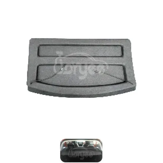 Rear Parcel Shelf Trunk Cargo Cover Interior Accessory for Peugeot C3