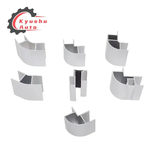 RV Aluminum Alloy Decorative Profile Hanging Cabinet Cabinet Bathroom Corner 18 Board Corner Aluminum RV Modification Accessories 