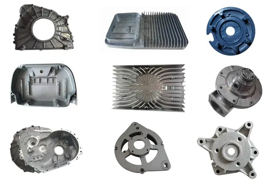 OEM Metal Precision Lamp/Lighting LED Housing Zinc/Aluminum Alloy Die Casting Part Heatsink 