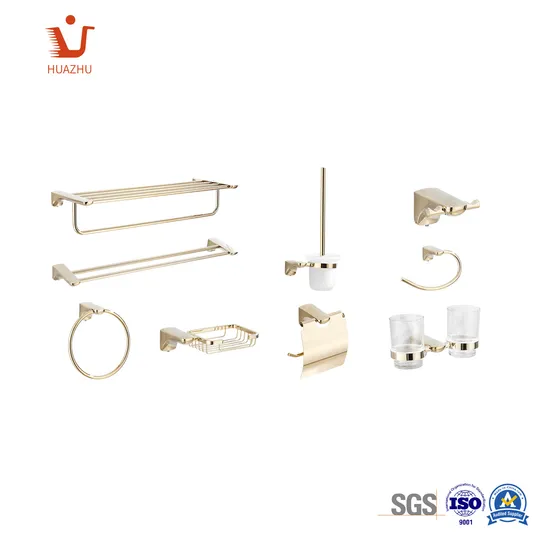 Custom European Quality 304 Stainless Steel Wall Mounted Bathroom Accessories Lavatory Washroom 