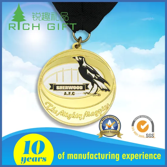 Gold Plated Fine Cheap Metal Souvenir Custom Medals 
