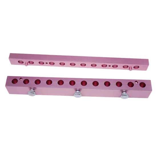 Size Private Customization DIY Lipstick Mould Tube 12 Cavities/Holes Aluminum Lipstick Molds, Raindrop Lip Balm Mold 