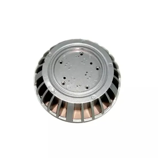 ADC12 Aluminum Spare Parts Alloy Die Casting Hardware Lamp Heat Sink for LED Lighting 