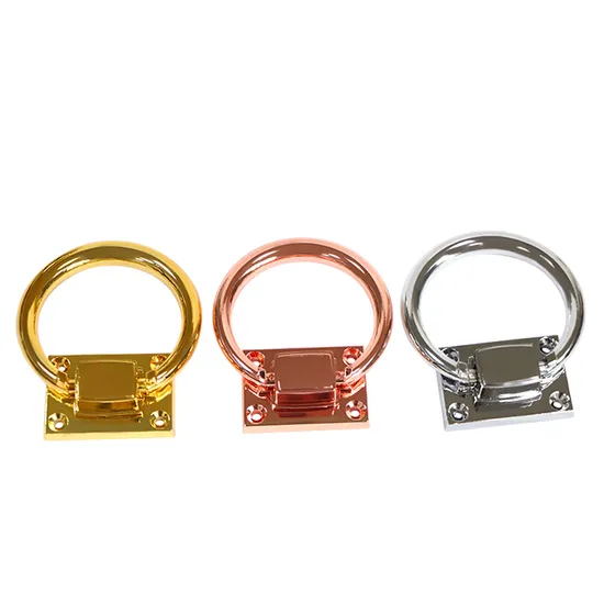 Winstar Wholesale Furniture Accessories Gold Silver Round Big Ring Handles Knobs for Dining Room Furniture 