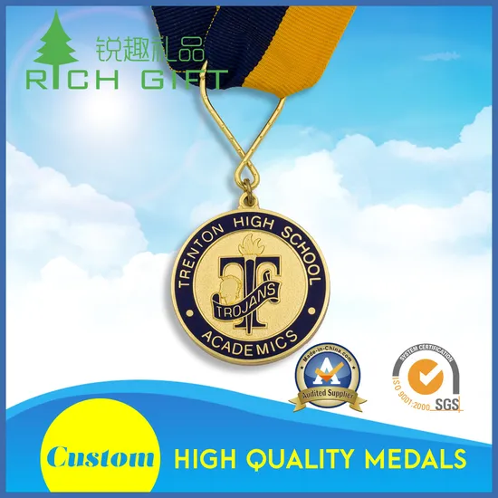 2D/3D Custom Metal/Running/Sports/Gold/Marathon/Award/Souvenir Medal 