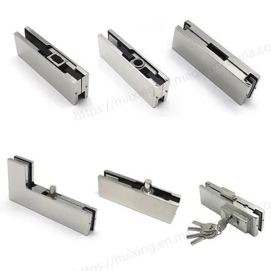 Glass Door System Safety Office Used Glass Door Patch Fitting Hardware and Accessories for Tempered Glass Door 